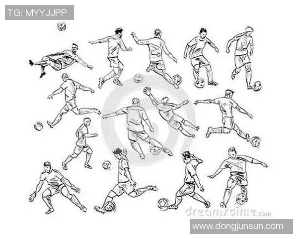足球球星简笔画漫画集锦 展现球场英雄的独特魅力与风采